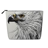 WBQLSL Bolsa de cosméticos de viaje con diseño de águila, bolsa de almacenamiento multifuncional, especialmente diseñada para el almacenamiento de necesidades diarias