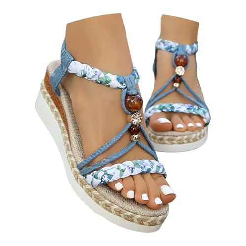 Chaussures d'été élégantes pour femme avec talon bloc idéales pour vos terrasses et soirées
