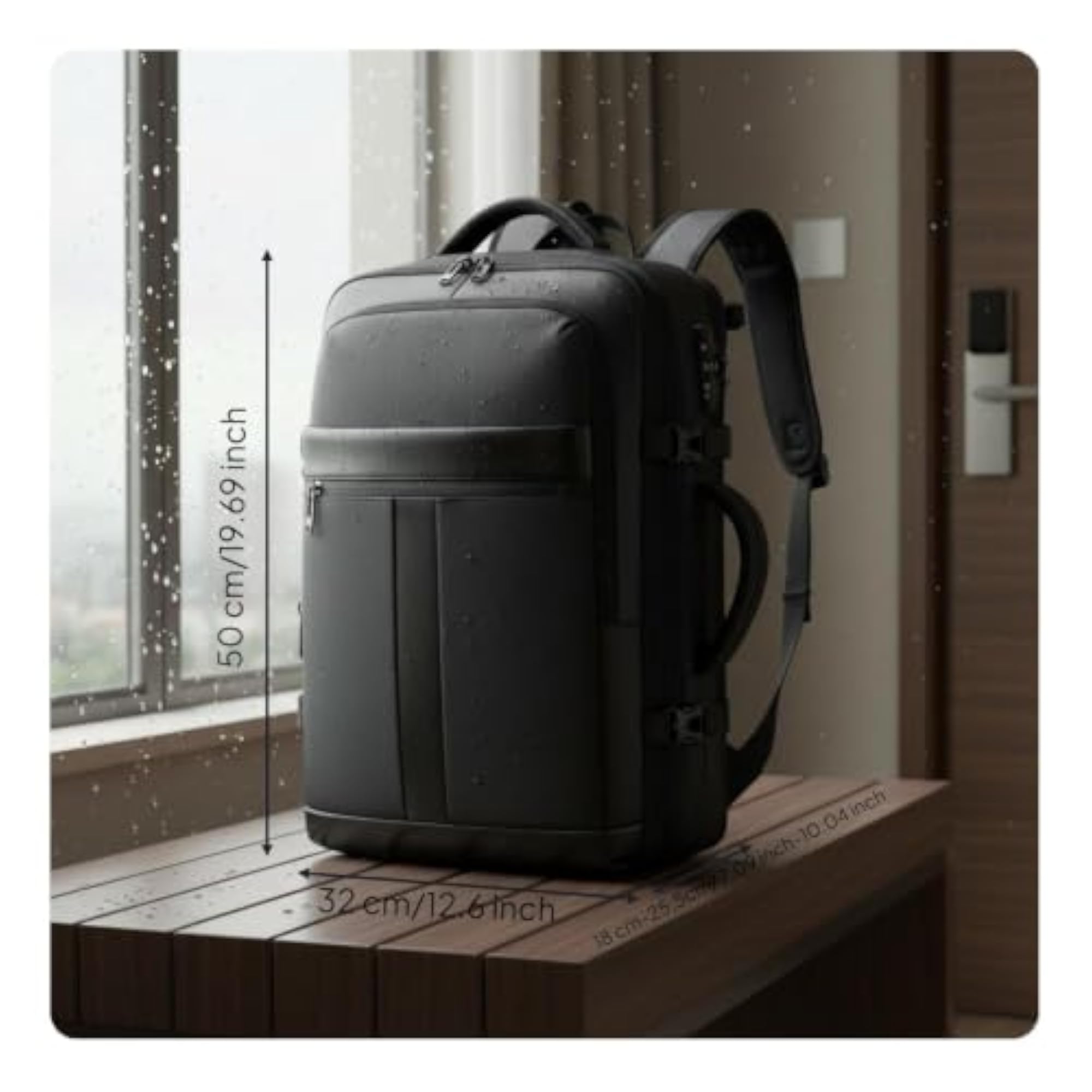 Large Capacity Travel Compression Backpack for Men