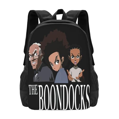 The Cute Boondocks Unisex Fitness Bag, Backpack for Camping Convenient Business Backpack Computer Bag for Men and Women
