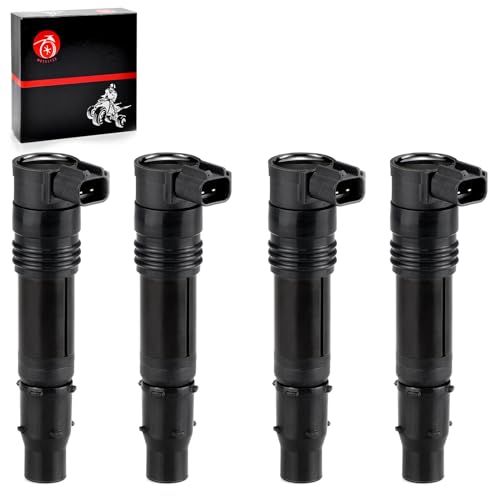 Ignition Coils 4PCS for Kawasaki ZX1400 ZX1000 Ninja ZX-14 ZX-14R ZX14 ZX-10R Concours 14 ZG1400 2008-2023 21171-0005 21171-0029