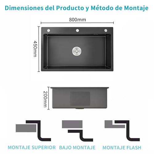 Review de Tarja negra para cocina los más solicitados. 15 Imagen adicional