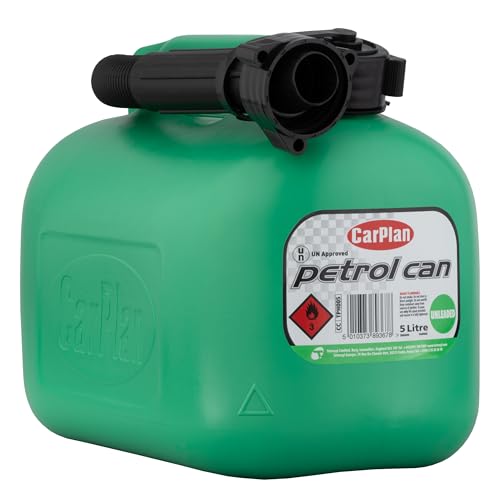 CarPlan TPH005 5L Fuel Can Unleaded Petrol (Green)