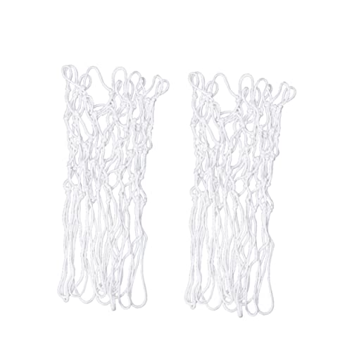 Garneck Glow-in-The-Dark Basketball Rim Net Nylon Nightlight for School Public Facilities