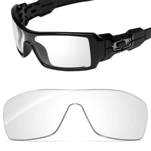 Image of Performance Replacement Lenses Compatible with Oakley Oil Rig - Photochromic Clear to Dark
