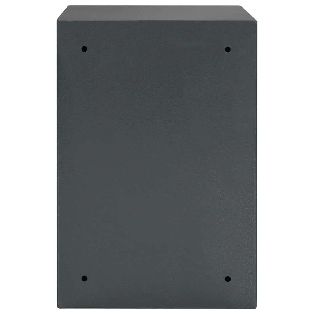 Genérico Caja Fuerte Digital Gris Oscuro 35 x 31 x 50 cm Acero,Seguridad empresarial y del hogar,Cajas fuertes-42011312