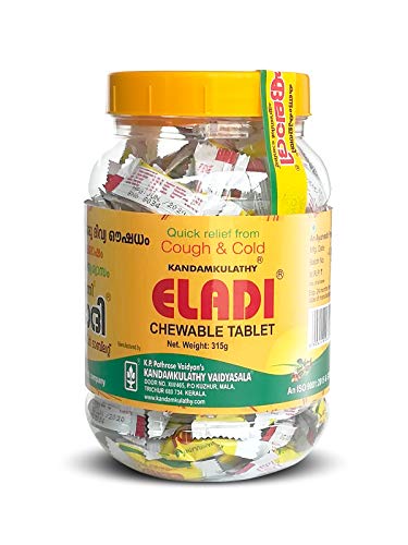 Kandamkulathy Eladi Candy - 315g JAR (Pack of 1)