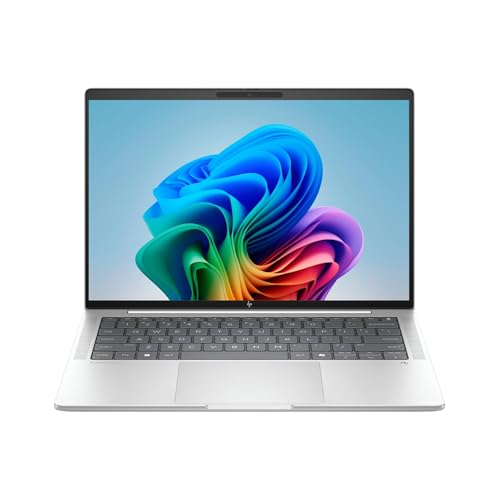 HP EliteBook X G1i, Copilot+ PC, Intel Core Ultra 7 258V, Intel Evo Edition, AI PC, 32GB RAM, 1TB SSD, Display 14” 2,5K, 120Hz, Antiriflesso, 3 anni Wolf Security Inclusi, Windows 11 Pro, Silver, 14