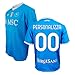 SSC Napoli Maglia Replica Ufficiale | Home 25/26 | Uomo Donna Bambino, 100% Poliestere | Personalizzabile Nome/Numero - Taglia 12 Anni
