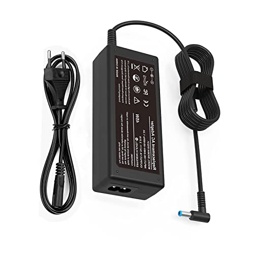 HP 45W 19.5V 2.31A Laptop Charger for HP Stream 11 13 14, Pavilion, Elitebook Folio, Spectre, Pavilion Touchsmart, Spectre Ultrabook, AC Adapter Power Supply (4.5mm x 3mm)