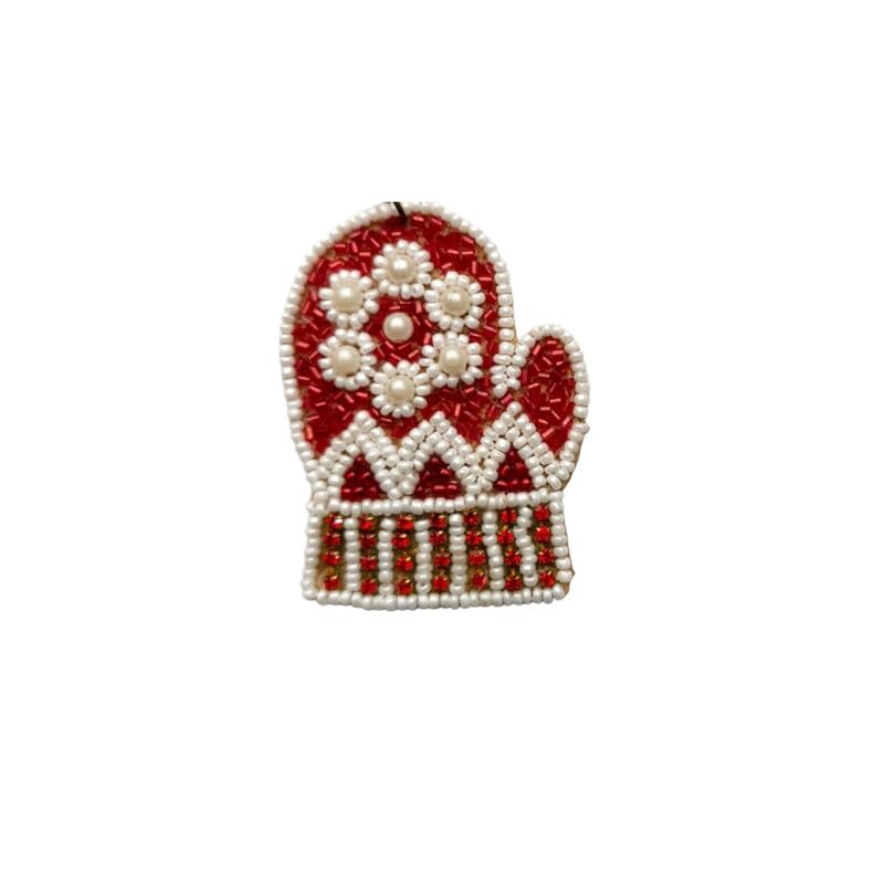 abeo Beaded Mitten Brooch-picture-1