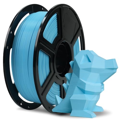 Image of FLASHFORGE Rapid PLA Filament 1.75mm Ice Blue, 500mm /s High Speed Printing, 3D Printer Filament 1kg Spool, Dimensional Accuracy + /- 0.02mm, Enjoy Exceptional Print Quality