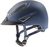Picture of Uvex perfexxion II Horse Riding Helmet for Women & Men - Adjustable & Excellent Ventilated Equestrian Helmet, Blue XS-S