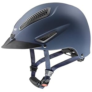 uvex perfexxion II Horse Riding Helmet for Women & Men, Anthracite – Adjustable & Excellent Ventilated Helmet