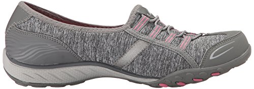 Skechers Sport Women's Breathe Easy Good Life Walking Shoe,Gray/Pink,8 M Us #TOP5