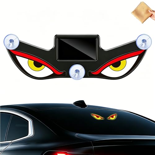 Solar Powered Devils Eyes LED Car Light,Demon