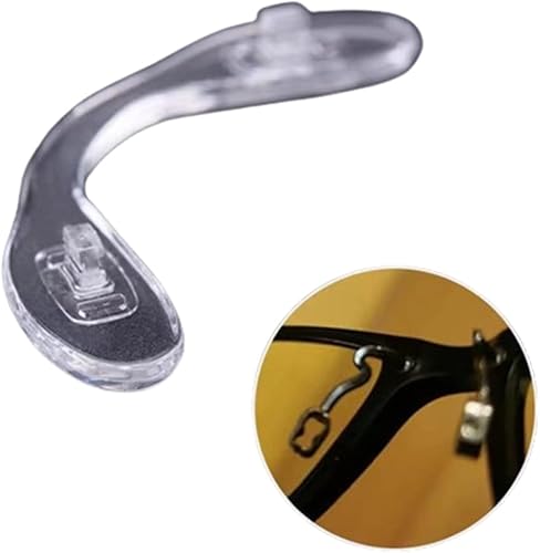 Miniatura 2 de Almohadillas para la nariz para gafas, correa de puente para lentes BEHLINE  puente de sillín de silicona, almohadillas de repuesto antideslizantes