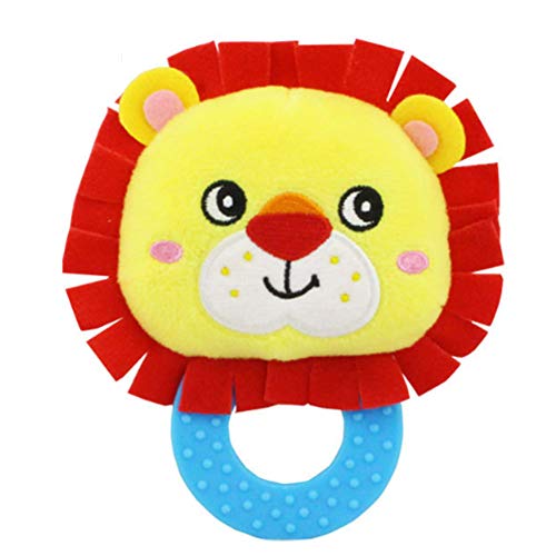 Preisvergleich Produktbild Developmental pädagogischer Plüsch Musical-Baby-Spielzeug weichen bunten Baby-Spielzeug Interactive Stofftier für Kinder Neugeborene Jungen und Mädchen (Löwe)