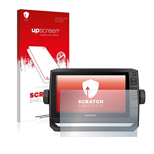 upscreen Schutzfolie für Garmin ECHOMAP UHD 92sv – Made in Germany, Kristall-klar, Kratzschutz, Anti-Fingerprint
