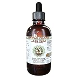 Aloe Vera Alcohol-Free Liquid Extract, Organic Aloe Vera (Aloe Vera) Dried Leaf Glycerite 2 oz