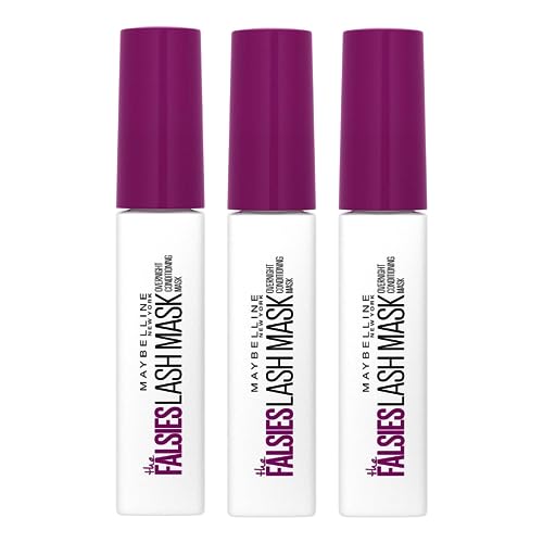 3 x Maybelline The Falsies Lash Mask - Overnight Conditioning Mask 10ml