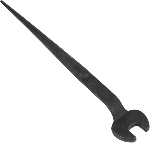 Miniatura 9 de Klein Tools 3224 - Llave de construcción con apertura nominal de 1-12 pulgadas, perno de 1 pulgada para tuerca regular de EE. UU