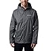 Columbia Men's Watertight II Front-Zip Hooded Rain Jacket,Graphite,Large