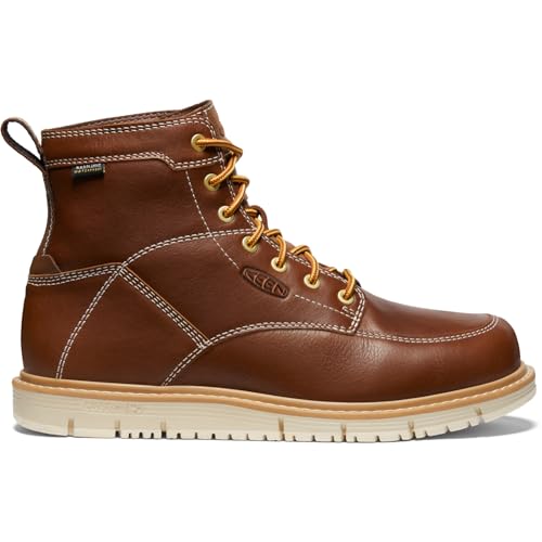 Image of KEEN Utility Men's San Jose 6 inch Soft Toe Waterproof Wedge Work Boots