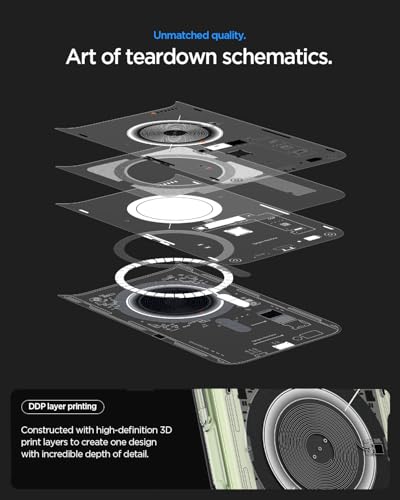 Image of Spigen Ultra Hybrid MagFit Back Cover Case Compatible with iPhone 17 (TPU + Poly Carbonate | Neo One)