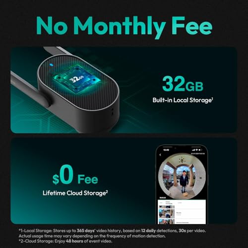 BOTSLAB 5MP Wireless Doorbell Camera