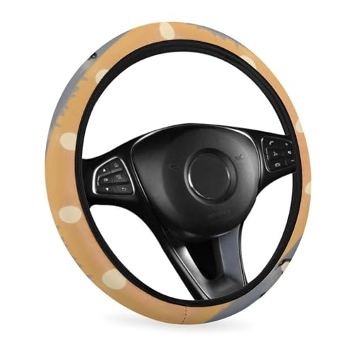 Steering-Wheel-CoverTwo-Penguins-Pictures-Printed-Car-Steering-Wheel-Cover-Anti-Slip-Soft-Breathable-Full-Surround-for-Car-Truck-SUV
