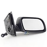 Manuell verstellbar, Spiegelkappe schwarz unlackiert -nicht lackierbar-