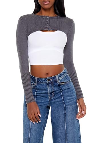 Image of Forever 21 Women's Shrug Cardigan Sweater