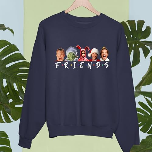 Christmas Friends Sweatshirts, Christmas Movie Hoodie, Funny Christmas Sweatshirt, Christmas Party Shirt, Gift For, 90's Movie Tee, Christmas Elf3
