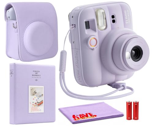 FUJIFILM INSTAX MINI 13 Instant Camera (Dreamy Purple) Bundle - image 1