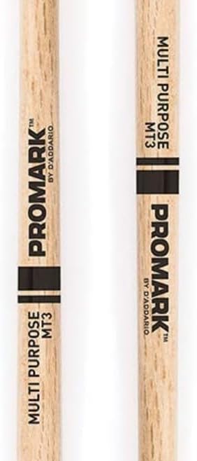 Miniatura 3 de Pro Mark ProMark - Mazo de tambor multiusos, fieltro suave, para uso con timbales, toms de conciertos y platillos - Mango de roble Shira Kashi para