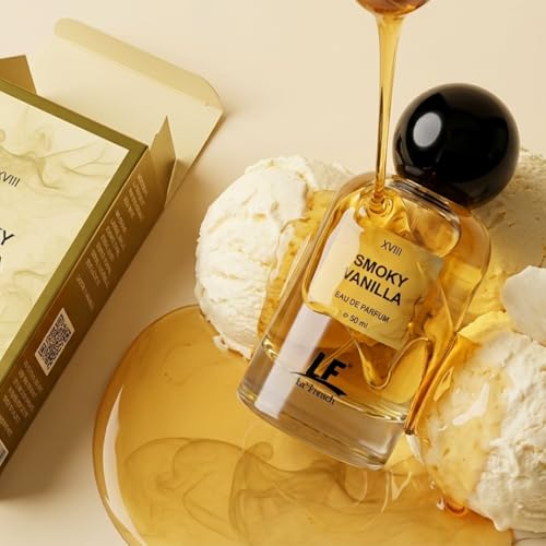 Image of La French Smoky Vanilla Perfume for Men & Women 50ml | Rich Agarwood, Vanilla & Amber Notes | Premium Long Lasting Fragrance Spray | Warm Woody Oriental Scent