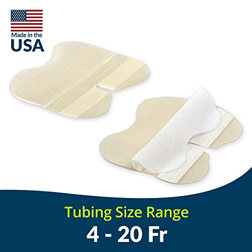 tidi 2100ngh grip-lok nasal gastric hydrocolloid securement device sterile low-profile design for comfort pack of 50