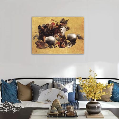 Reproduction de Bataille d'Anghiari pour habiller vos murs vides facilement - 3