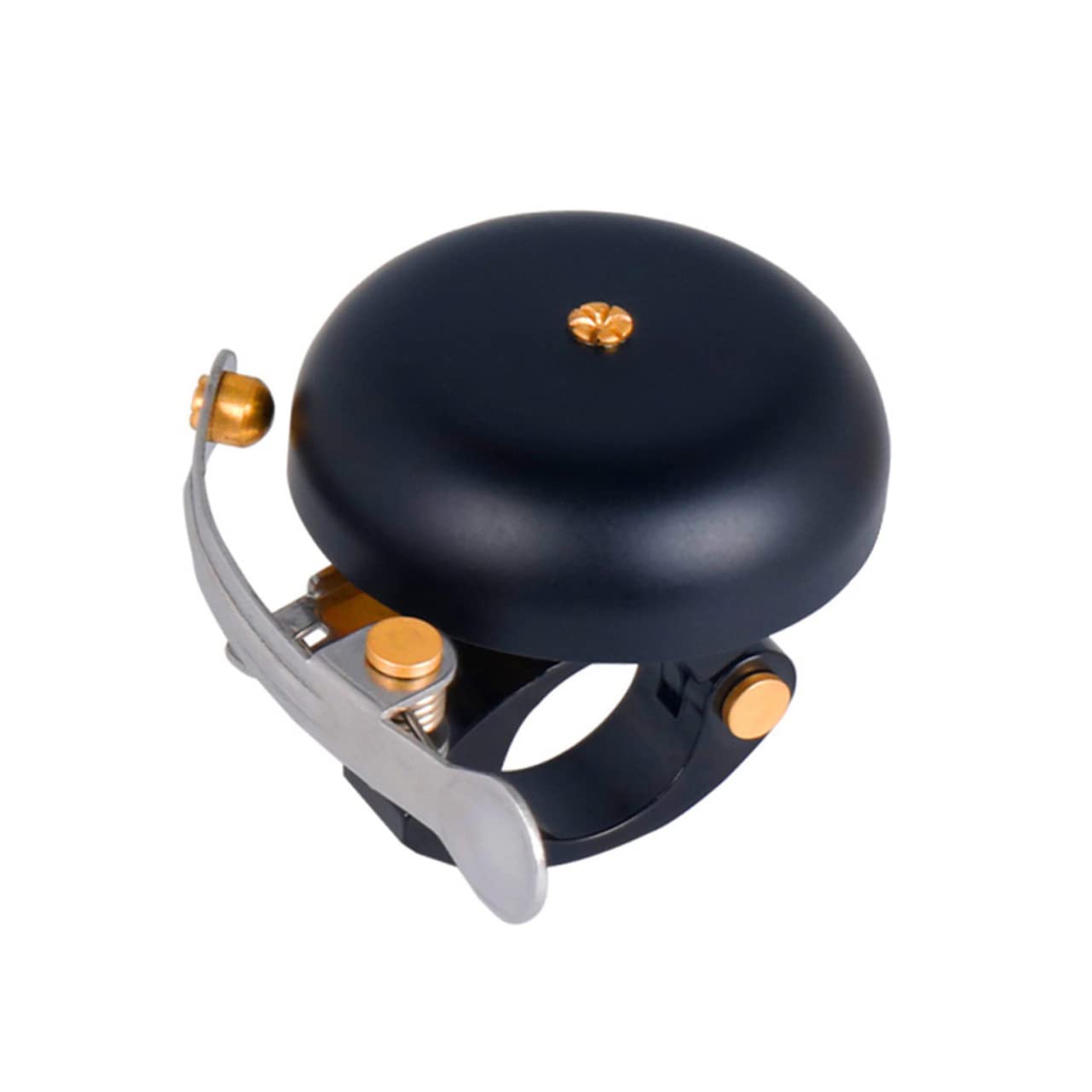 Mikikit Durable Mini Bike Bell Retro Ring for Mountain and Road Bicycles Crisp Sound Accessory for Safety Trails and Roads Compatible with Scooters and Tricycles