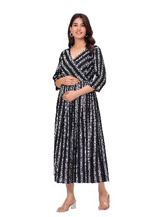 Attractive Maternity Kurtis & Kurta Sets for Women | Cotton & Rayon Feeding Kurtas with Front Zip | Nursing Wear for Pregnant Women | Comfortable Pregnancy Dress