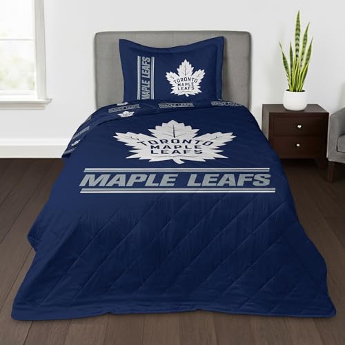 Northwest NHL Toronto Maple Leafs Twin Quilted Throw