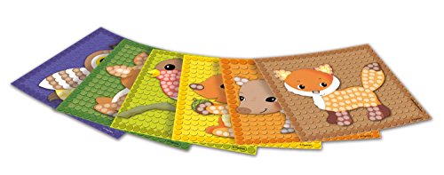 Play maïs 160280 – Card Set Mosaic Little Forest, Kit de Bricolage