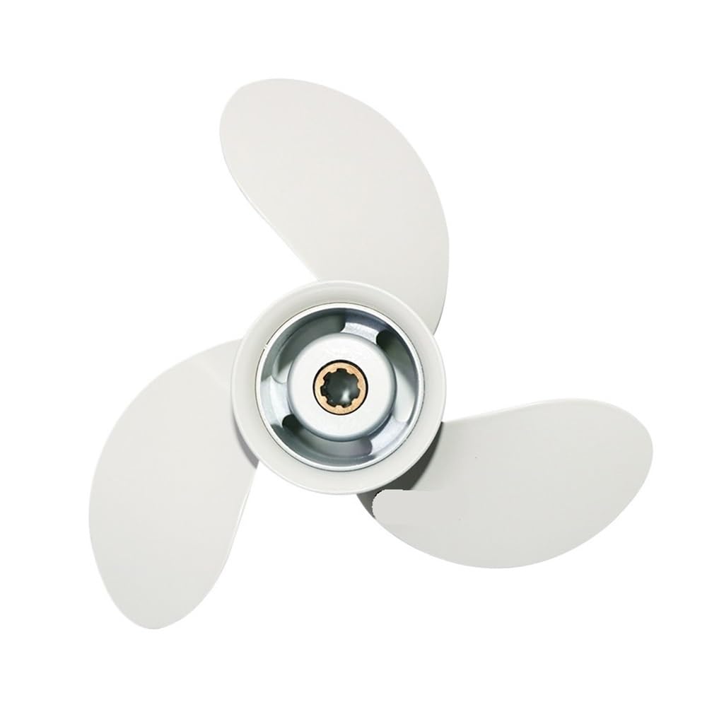 Hélice 8 1/2 x 8 1/2-N pour moteur de bateau F9.9 4 temps 9.9 CV de rechange