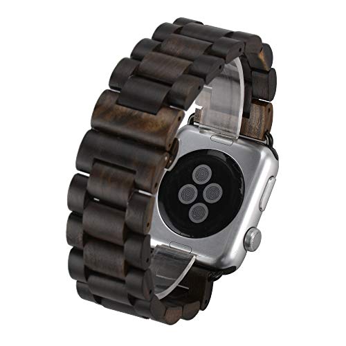 Kinobo Wooden Apple Watch Band Brown 38/40/41mm — view 7