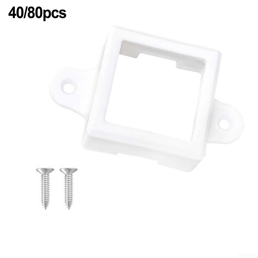 Supporto per sicuro per Lampade Esterne Installazione per facile(80pcs)