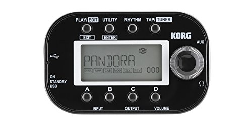 [DISCONTINUED] Korg Pandora PXMINIBK Mini Personal Multi Effects Processor, Black