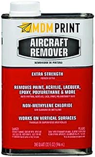 Aircraft Remover 323172 (1 guart) Removes Paint, Acrylic, Lacquer, epoxy, Polyurethane & More