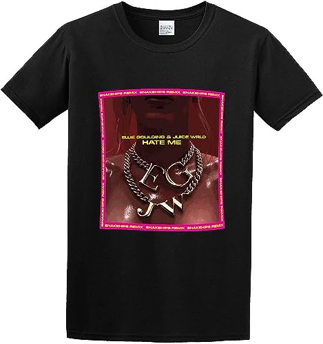 Photo de Men's Ellie Goulding Hate Me Snakehips Remix Cotton T Shirt T-Shirts à Manches Courtes(Medium)