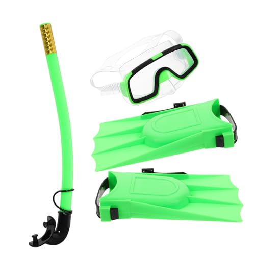 GOOHOCHY Child Snorkeling Gear Set Diving Mask Goggles Lightweight Portable Divers